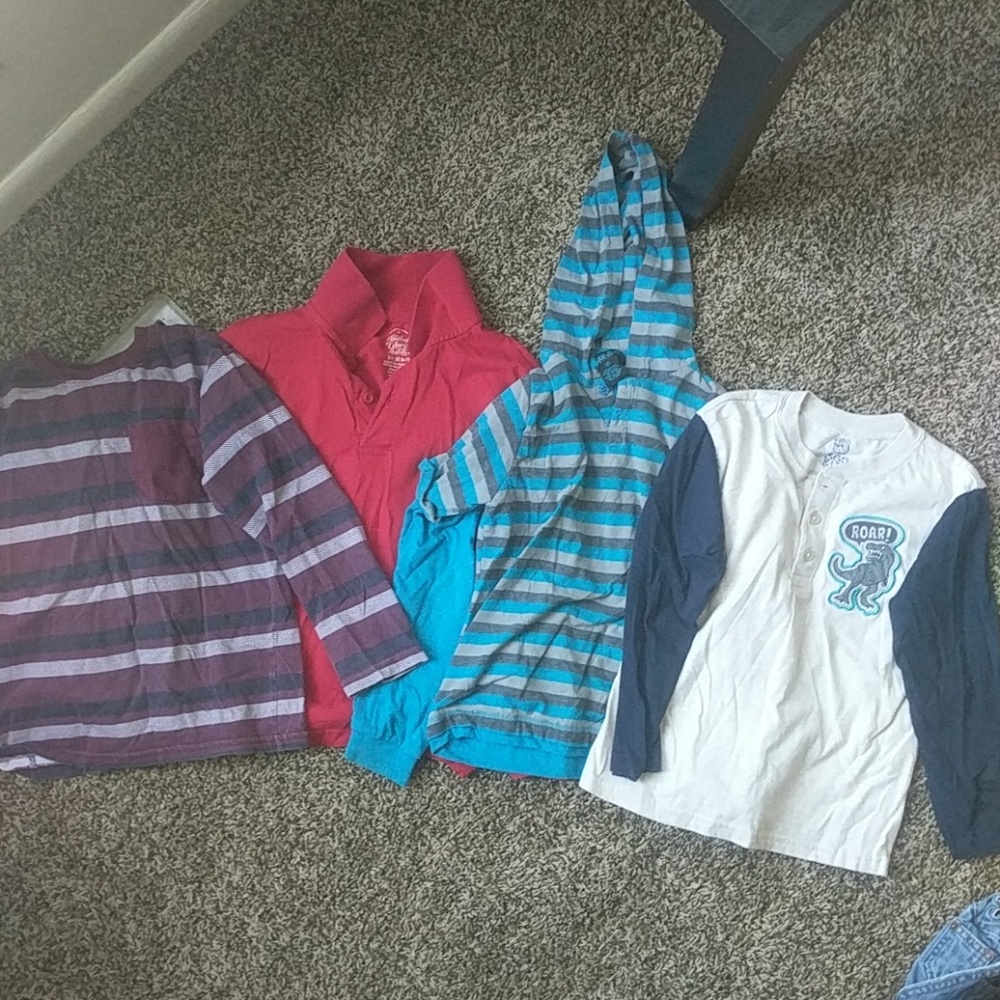 Long sleeve size 6 boys